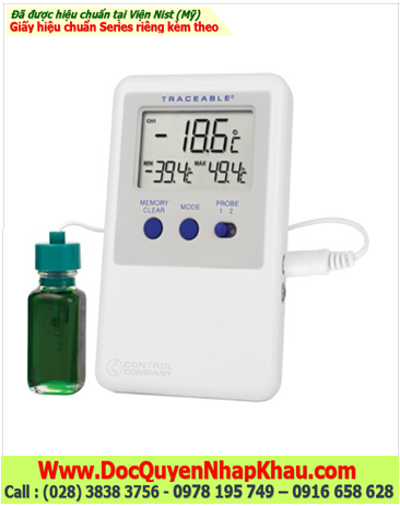 Nhiệt kế Vaccine Monitoring –50 đến 70°C, 4730 Ultra™ Traceable® Thermometer